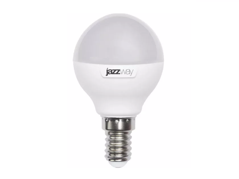Картинка Лампа Jazzway PLED-SP-G45 9W 5000K 820Lm E14 от магазина "Электрон-Маркет"