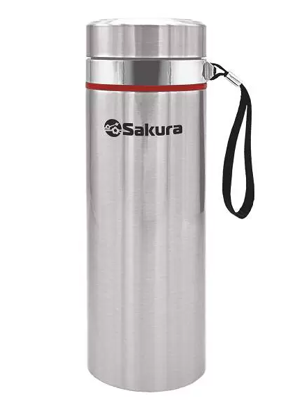Картинка Термос SAKURA TH-02-1000S 1,0л от магазина "Электрон-Маркет"