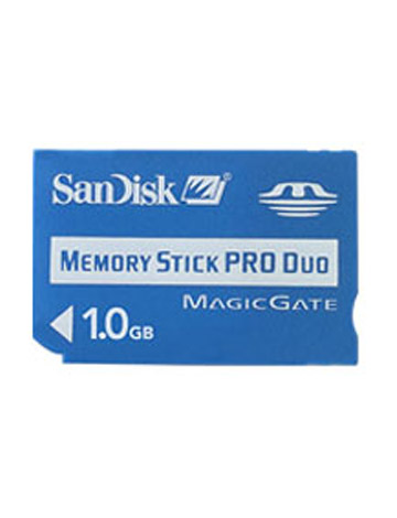Картинка Карта памяти SANDISK MEMORY STICK DUO PRO 1Gb от магазина "Электрон-Маркет"