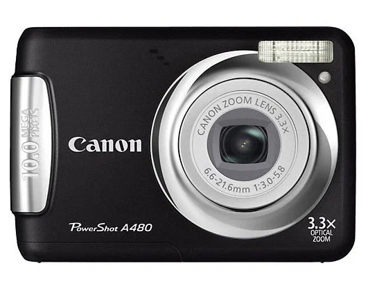 Картинка Фотоаппарат Canon Power Shot A480 от магазина "Электрон-Маркет"