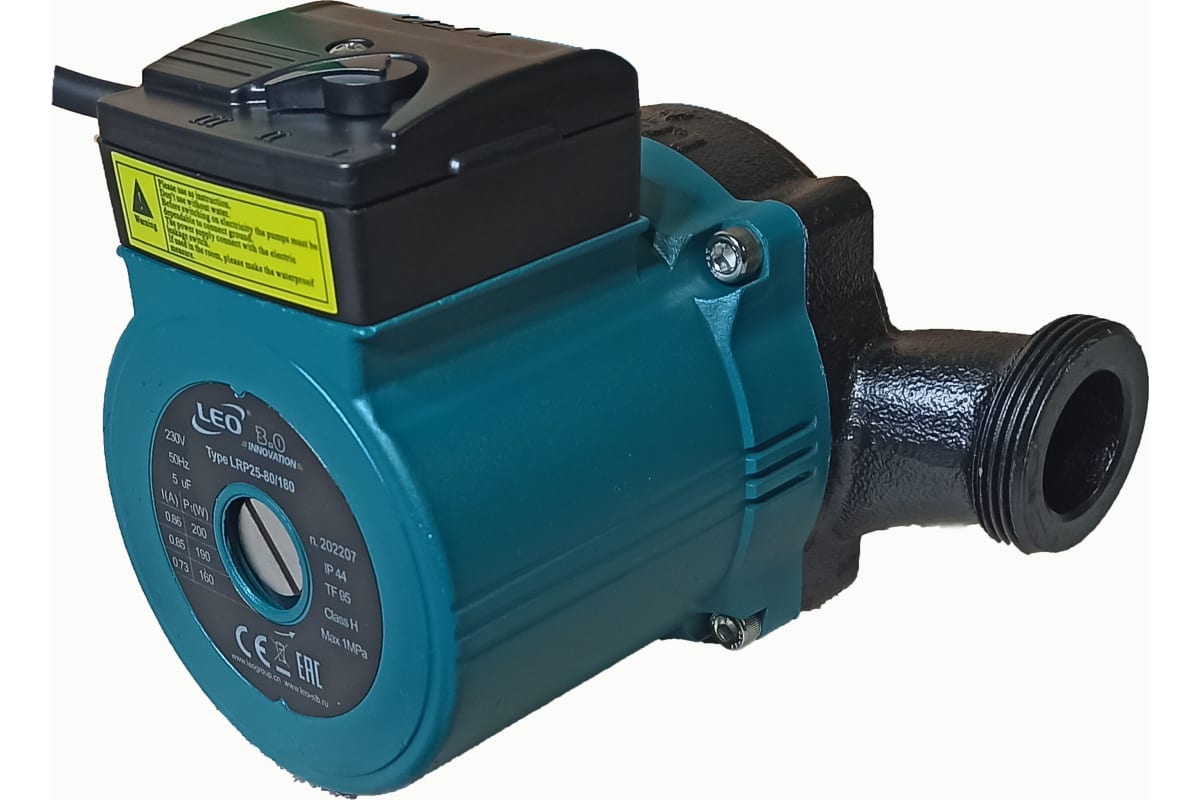 Картинка Насос циркул. LEO LRP 25-80/180 от магазина "Электрон-Маркет"