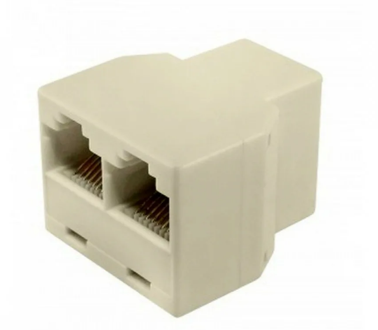 Картинка Компьютерный двойник RJ-45 (8P-8C) от магазина "Электрон-Маркет"