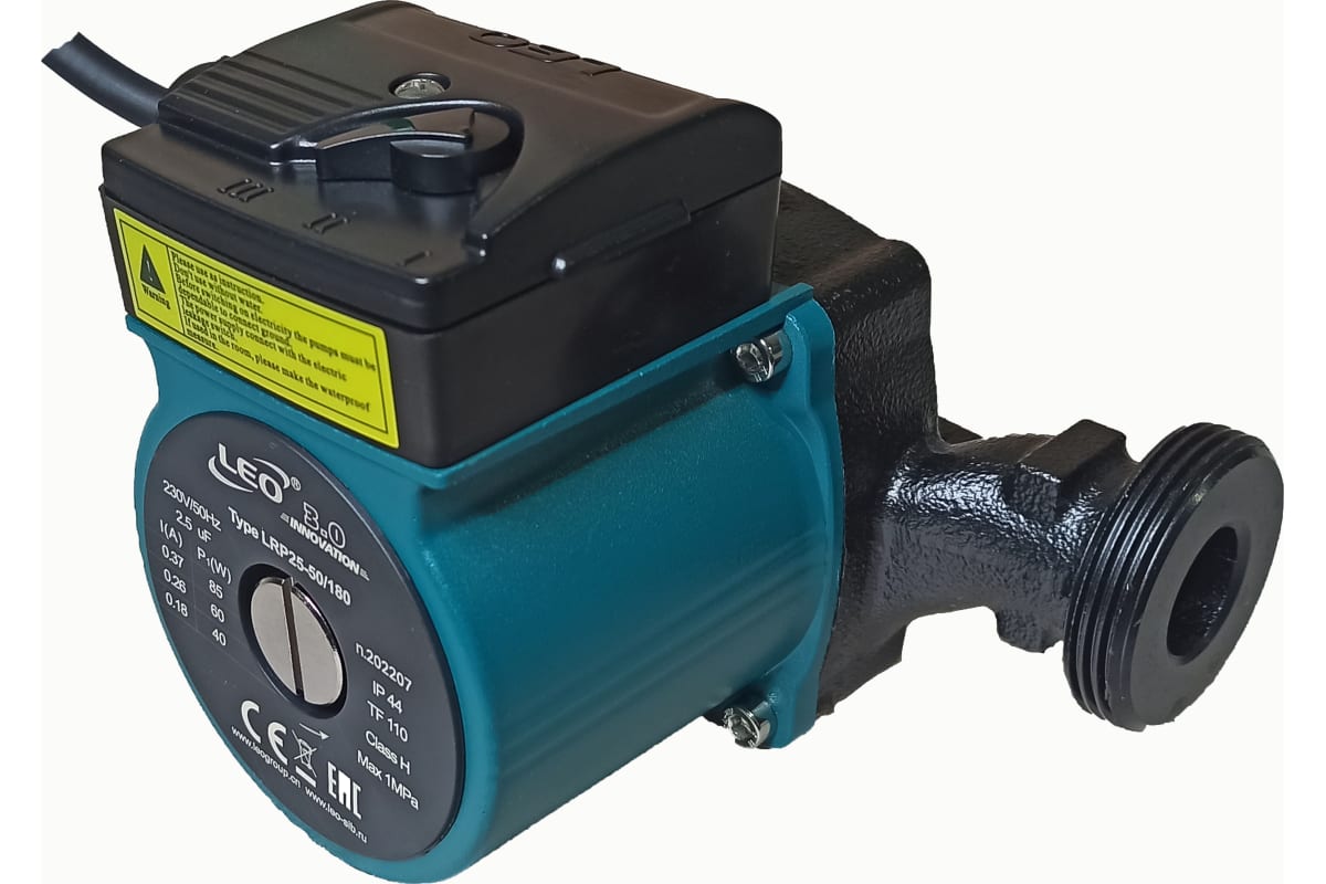 Картинка Насос циркул. LEO LRP 25-50/180 от магазина "Электрон-Маркет"