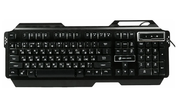 Картинка Клавиатура Dialog KGK-25U Game с подсветк. usb от магазина "Электрон-Маркет"