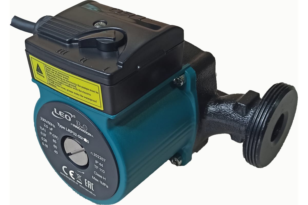 Картинка Насос циркул. LEO LRP 32-50/180 от магазина "Электрон-Маркет"
