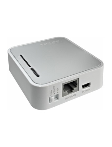 Картинка Беспроводной маршрутизатор 3G TP-Link TL-MR3020 от магазина "Электрон-Маркет"