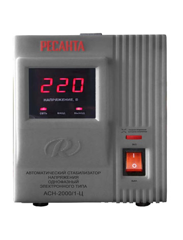 Картинка Стабилизатор напряжения РЕСАНТА-2000/1-Ц от магазина "Электрон-Маркет"