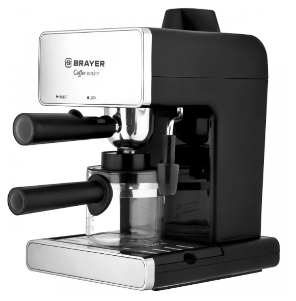 Картинка Кофеварка BRAYER 1103 0,25л 950Вт от магазина "Электрон-Маркет"