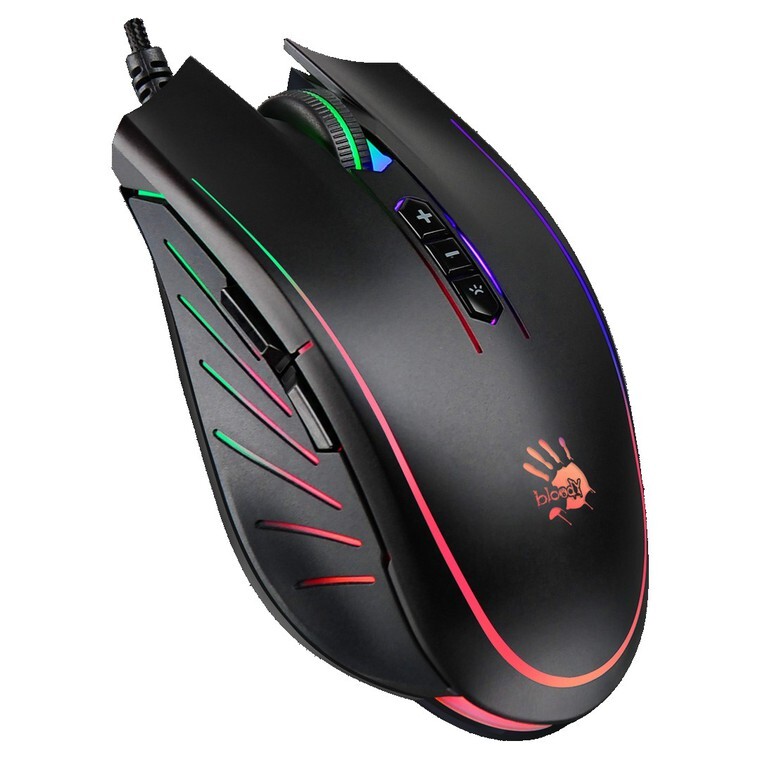 Картинка Мышь A4Tech Bloody Q-81 USB3.0 8кн 3200dpi от магазина "Электрон-Маркет"