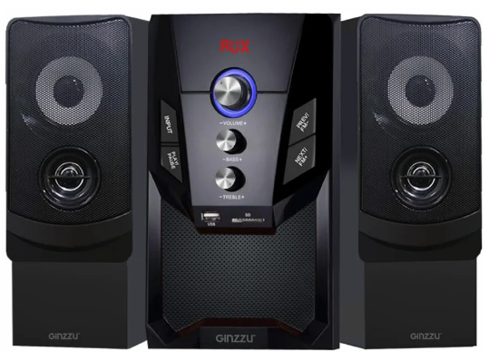 Картинка Акустика GINZZU GM-415 2.1 30W+2*10W от магазина "Электрон-Маркет"
