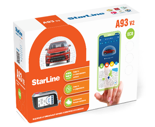 Картинка Автосигнализация Star Line A93 v.2 ECO от магазина "Электрон-Маркет"
