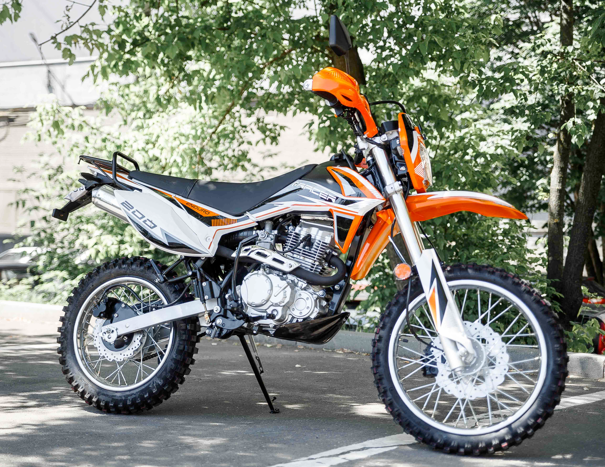 Картинка Мотоцикл (кроссовый) RACER ENDURO RC200GY-C2///*** от магазина "Электрон-Маркет"