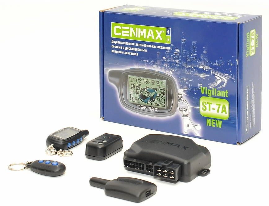 Картинка Автосигнализация CenMax ST 7A от магазина "Электрон-Маркет"
