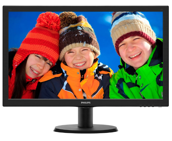 Картинка Монитор 23.6 PHILIPS 243V5QHABA (!!!) от магазина "Электрон-Маркет"