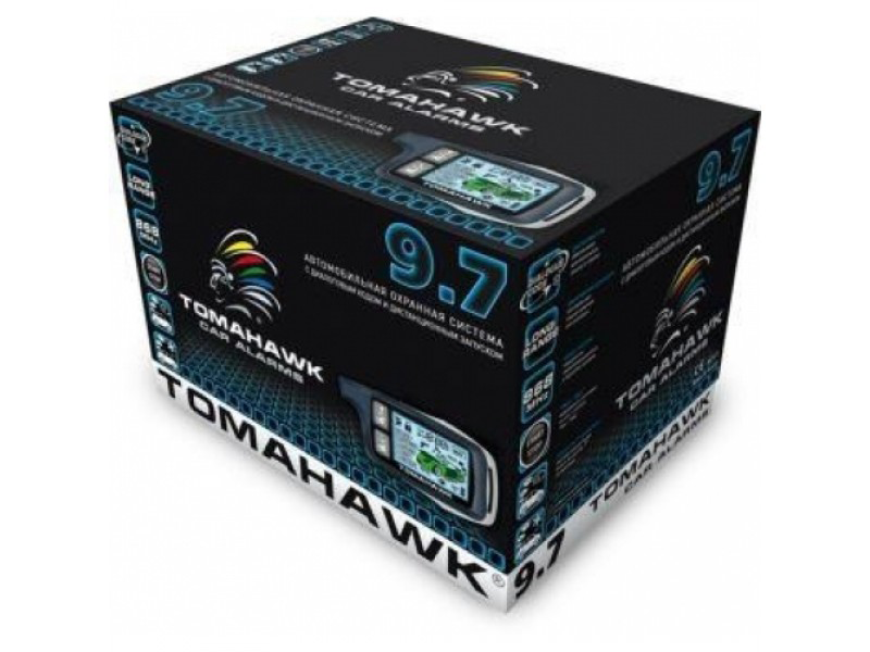 Картинка Автосигнализация TOMAHAWK  9.7 от магазина "Электрон-Маркет"
