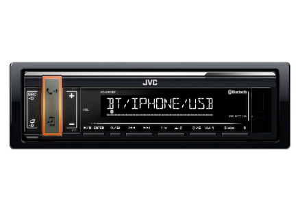 Картинка А/магнитола JVC KD-X361BT от магазина "Электрон-Маркет"