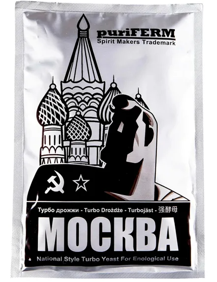 Картинка Турбо дрожжи Puriferm Москва от магазина "Электрон-Маркет"