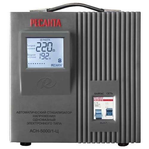 Картинка Стабилизатор напряжения РЕСАНТА-5000/1-Ц от магазина "Электрон-Маркет"